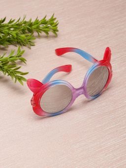 Stol'N - Full Rim Detailed Sunglasses- Red/Grey