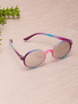 Stol'N - Color Gradient Full Rim Sunglasses- Off White