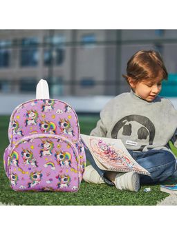 Baby of Mine - Preschool Rainbow Unicorn Print School Bag for Kids (2-5 Years)