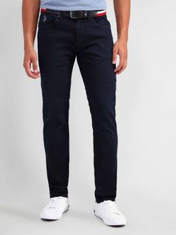 U.S. Polo Assn. Denim Co. - Men's Slim Tapered Fit Dark Blue Jeans