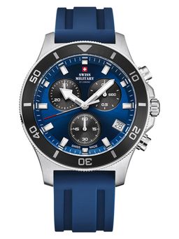 Swiss Military by Chrono - Blue Dial Swiss Made Watch for Men - SM34067.08