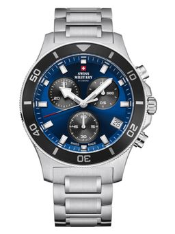 Swiss Military by Chrono - Blue Dial Swiss Made Watch for Men - SM34067.11