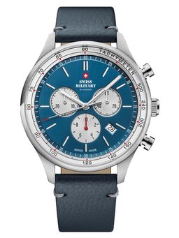 Swiss Military by Chrono - Blue Dial Swiss Made Watch for Men - SM34081.08