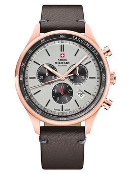 Swiss Military by Chrono - Grey Dial Swiss Made Watch for Men - SM34081.09