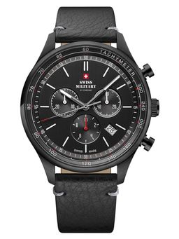Swiss Military by Chrono - Black Dial Swiss Made Watch for Men - SM34081.10