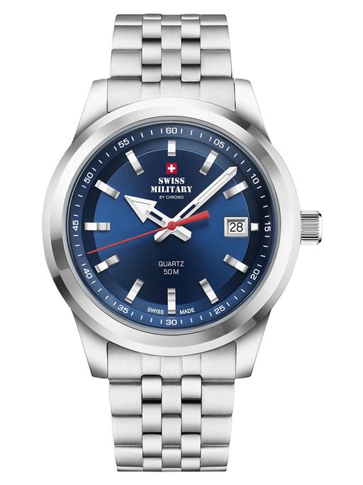 Buy Swiss Military by Chrono Blue Dial Swiss Made Watch for Men