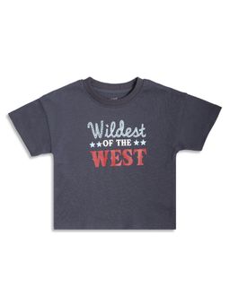 MINI KLUB - Boys Graphic Print T-Shirt - Blue