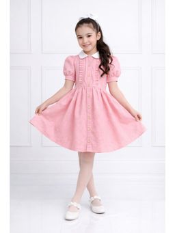 THE PONY & PEONY CO. - Pink Denim Dress