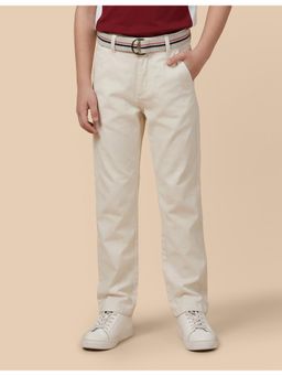 U.S. POLO ASSN. - Kids Boys Dobby Slim Fit Trousers