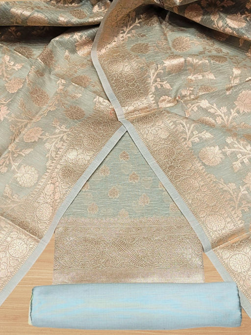 jute silk dress material Buy Chhabra 555 Banarasi Handloom Jute Silk Weave Unstitched Dress Material