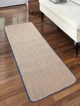 Saral Home - Handloom Made Cotton & Jute Mixed Multi Purpose Runner-50X180 Cm