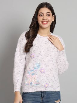 BROOWL - Womens Round Neck Sweater