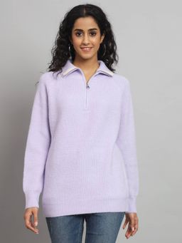 BROOWL - Womens Zip Top Sweater