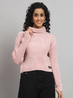 BROOWL - Womens Turtle Neck Sweater