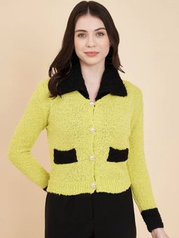 BROOWL - Womens Boucle Cardigan