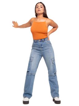 FREAKINS - Side Pocket Cargo Jeans