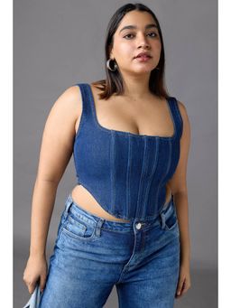 FREAKINS - Jean Corset Top Curve