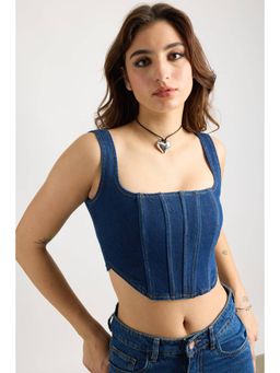 FREAKINS - Jean Corset Top