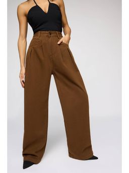 FREAKINS - Bento Brown Denim Korean Pants