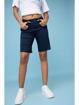 FREAKINS - Womens Navy Blue Summer Shorts