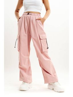 FREAKINS - Pink Drawstring Cargo Pants