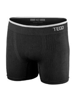 Tego - Men Black Polyamide Solid Trunk