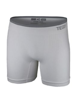 Tego - Men Grey Polyamide Solid Trunk