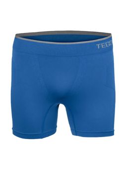 Tego - Men Blue Nylon Solid Trunk