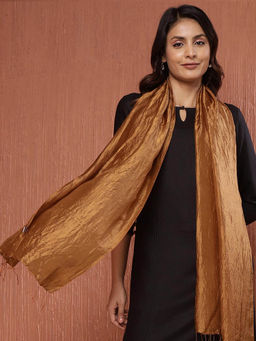 Fabindia - Brown Silk Stole