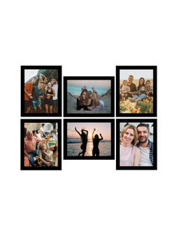 eCraftIndia - Memory Wall Collage Photo Frame - Set of 6 Photo Frames