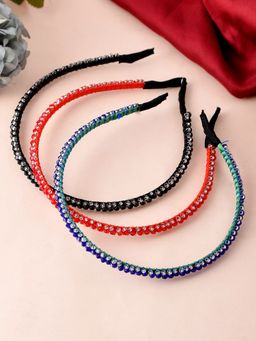 Silvermerc Designs - Multi-Color Hair Band (Set of 3)