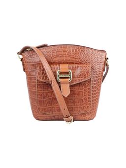 Hidesign - Lotus 01 Sb Tan Women's Sling Bag - (16 X 21 X 7 Cms)
