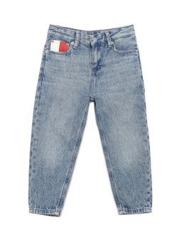 Tommy Hilfiger - Boys Blue Light-Wash Regular Fit Jeans