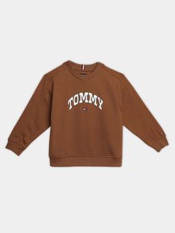 Tommy Hilfiger - Boys Blue Regular Fit Cotton Sweatshirt