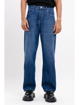 FREAKINS - 90'S Basic Blue Straight Men's Jeans