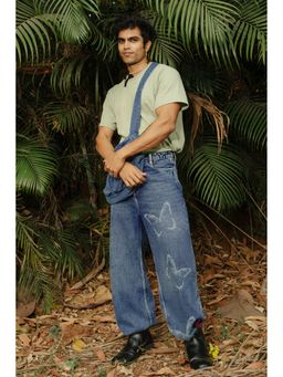 FREAKINS - Laser Men's Inked Straight Jeans