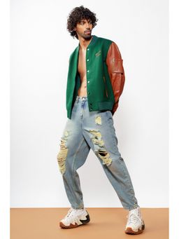 FREAKINS - Vintage Ripped Slouchy Men's Jeans