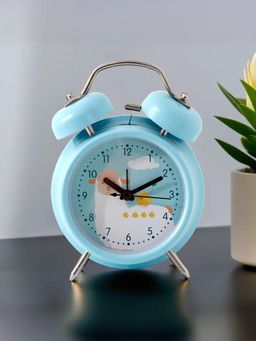 UMAI - Alarm Clock with Night Light Twin Bell- Blue
