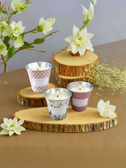 UMAI - The Better Home Scented Candles-3Pcs (13 Hrs Burn Time) (Pack of 3)