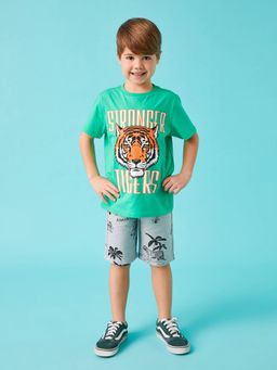 Koton - Boys Grey-printed Bottoms