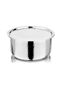 Nirlon - Triply Stainless Steel Induction Tope with Stainless Steel Lid