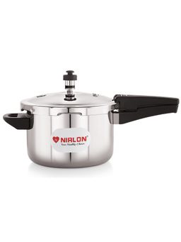 Nirlon - Triply Stainless Steel Outer Lid Pressure Cooker with Gas & Induction, 3 L
