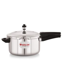 Nirlon - Triply Stainless Steel Outer Lid Pressure Cooker with Gas & Induction, 5 L