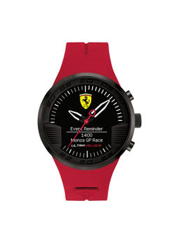 Scuderia Ferrari - Black Dial Round Analog Watch-0830374