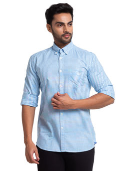 Parx - Light Blue Casual Shirt