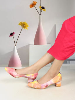 Iconics - Women Purple Slip-On Pointed Toe Pumps