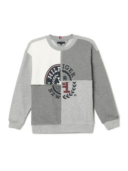 Tommy Hilfiger - LB Monotype Spliced Printed - Grey