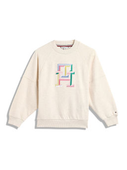 Tommy Hilfiger - LG Monogram Sweatshirt - Off White