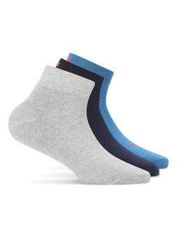 Puma - Lifestyle Qtr Unisex Multi-Color Socks (Pack of 3)