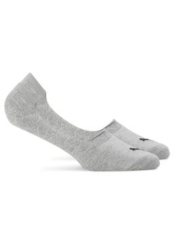 Puma - Footie Unisex Grey Socks (Pack of 2)